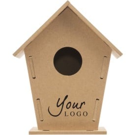 Vogelhuiskit - MDF hout - 12.3x15.5x18.3 cm - zelf monteren