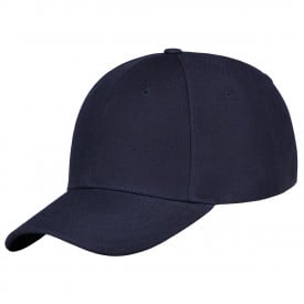 Medium Profile wol/acryl Cap-Marineblauw