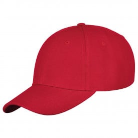 Medium Profile wol/acryl Cap-Rood