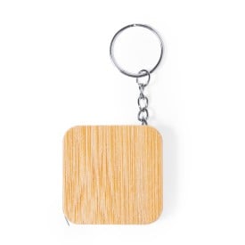 Axler rolmaat - 1 m - 1,7 cm - bamboe/metaal