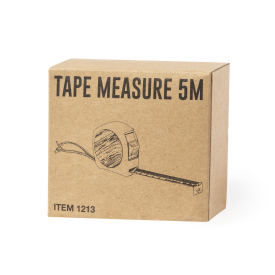 Hermy rolmaat - 5 m - bamboe/ABS - riemclip - draagriem