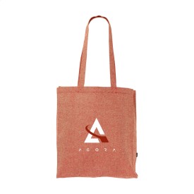 Melange Shopper GRS Recycled Canvas (280 g/m²) tas-Rood
