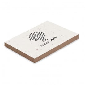 Grow Me memoblok - graspapier - 50 memo's - 10 x 7,2 cm