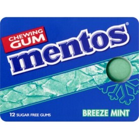 Mentos pakje kauwgom - 12 stuks-Breeze mint
