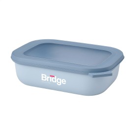Mepal Cirqula multi lunchbox 1L - kunststof - luchtdicht - transparant venster