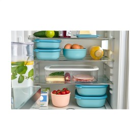 Mepal Cirqula multi lunchbox 1L - kunststof - luchtdicht - transparant venster