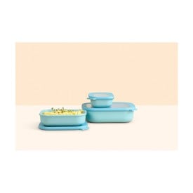 Mepal Cirqula multi lunchbox 2L - kunststof - luchtdicht - transparant venster
