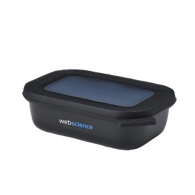Mepal Cirqula Multikom rechthoekig 500 ml Lunchbox-Zwart