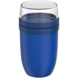 Mepal Ellipse 750 + 300 ml geïsoleerde lunchpot-Helderblauw
