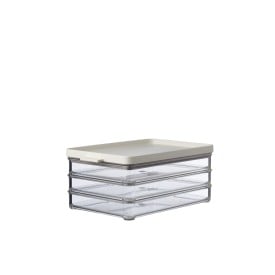 Mepal Koelkastdoos omnia vleeswaren 3laag-Nordic white