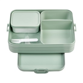 Mepal Bento lunchbox 1.5L - kunststof - twee vakken - afdichtring