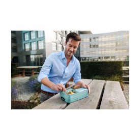 Mepal Bento lunchbox 1.5L - kunststof - twee vakken - afdichtring