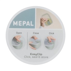 Mepal vershoudbox 1L - kunststof - klikdeksel - lek en luchtdicht
