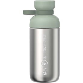 Mepal Vita 500 ml waterfles van gerecycled roestvrij staal-Saliegroen