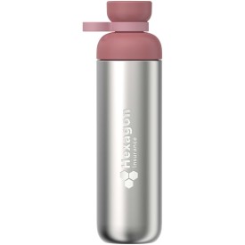 Mepal Vita 900 ml waterfles van gerecycled roestvrij staal-Roze