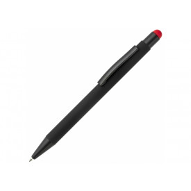 Metalen Balpen Newyork Touch-Zwart / rood