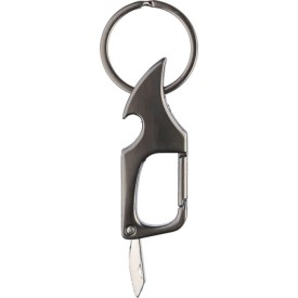 Metalen karabijnhaak sleutelhanger Bella