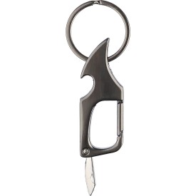 Metalen karabijnhaak sleutelhanger Bella