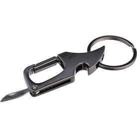 Metalen karabijnhaak sleutelhanger Bella