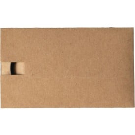 Brigitte rechthoek sleutelhanger - metaal - 4.3 cm - bamboe detail