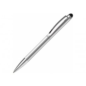 Modena stylus balpen - metaal - blauwe inkt - draaimechanisme