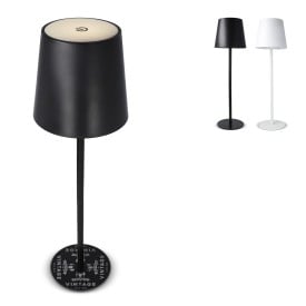 Metalen tafellamp - verstelbaar - USB-oplaadbaar - instelbaar licht