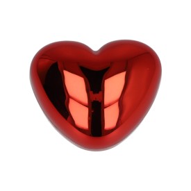 Metallic lippenbalsem in hartvorm-Rood