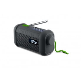Muse radio Bluetooth speaker met solar en opwindmechanisme