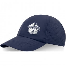 Mica GRS gerecyclede cool fit cap met 6 panelen-Navy