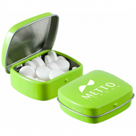 Micro pepermunt scharnierblikje-Lime