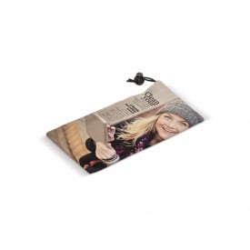 Opbergpouch - microvezel 250g/m2 - koord met stopper