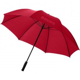 Middelgrote polyester stormparaplu -Rood