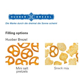 Midi snack zakje 10gr - composteerbare folie - pretzels of snackmix