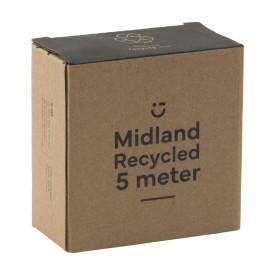 Midland rolmaat - 5 m - 1,9 cm - ABS/staal - riemclip - polsriem