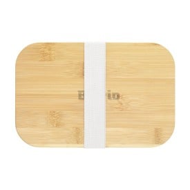 Midori lunchbox - PP - bamboe deksel - sluitelastiek