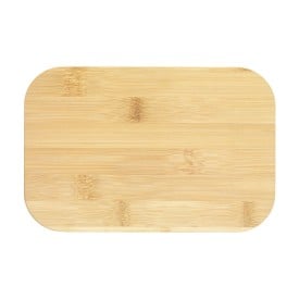 Midori lunchbox - PP - bamboe deksel - sluitelastiek