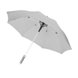 Midsize umbrella FARE® Whiteline-Lichtgrijs