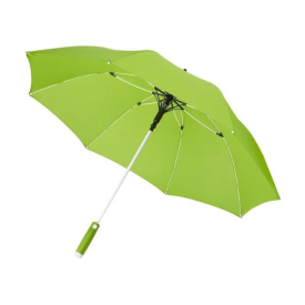 Midsize umbrella FARE® Whiteline-Lime