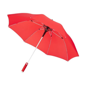 Midsize umbrella FARE® Whiteline-Rood
