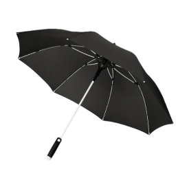 Midsize umbrella FARE® Whiteline-Zwart
