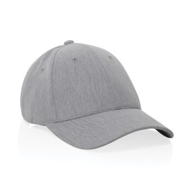 Milo AWARE™ recycled heather 6 paneel cap 200gr-Grijs