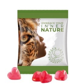 Trolli fruitgummi hartjes - 15 gram – full colour bedrukt zakje