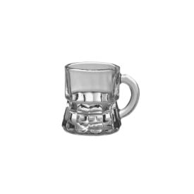 Mini Bierpul shotglas 4 cl-Transparant