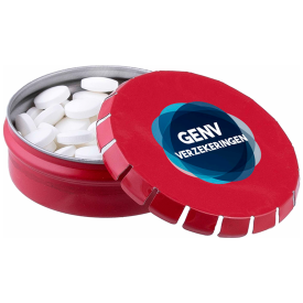 Pepermunt Ø 50 mm - 23 gram - pepermunt naar keuze - clic clac