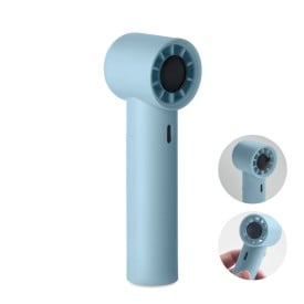 Mini ventilator - handheld - 5 snelheden - oplaadbaar 2600mAh
