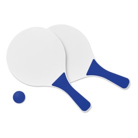 Match mini strandtennisspel - MDF - gekleurd handvat