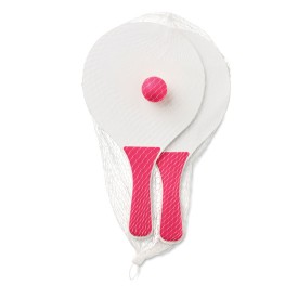 Match mini strandtennisspel - MDF - gekleurd handvat