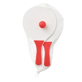 Match mini strandtennisspel - MDF - gekleurd handvat