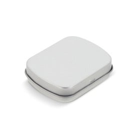 Mini pepermuntdoosje-Zilver