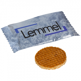 Mini stroopwafeltje-Wit